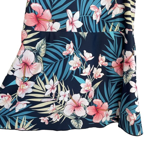 Alisha Levine Tropical Floral Print One-Piece Swimsuit, 14 - Picture 5 of 10